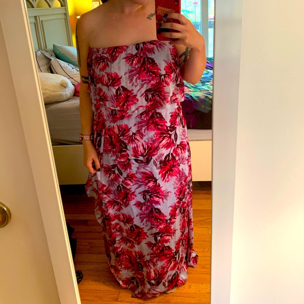 Floral maxi dress